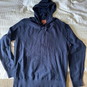 NWOT Red Ale by Alesbury Riverside Pullover Hoodie in Navy Size Large